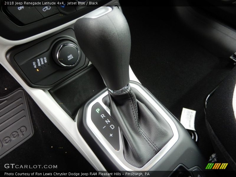 Jetset Blue / Black 2018 Jeep Renegade Latitude 4x4