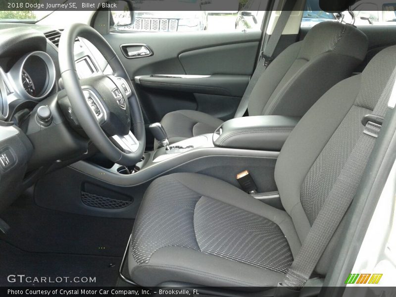 Billet / Black 2018 Dodge Journey SE