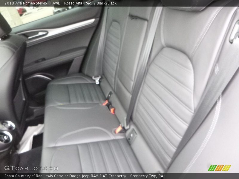 Rosso Alfa (Red) / Black/Black 2018 Alfa Romeo Stelvio Ti AWD