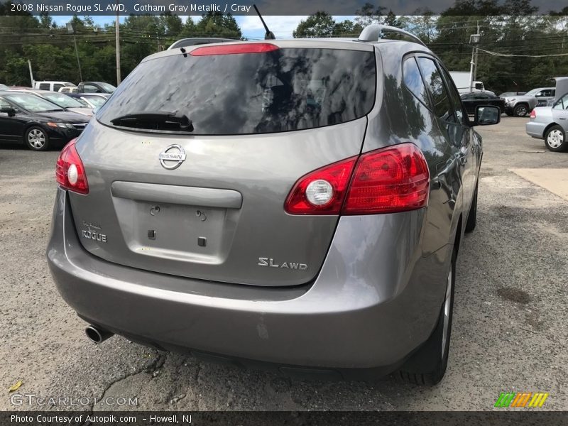 Gotham Gray Metallic / Gray 2008 Nissan Rogue SL AWD