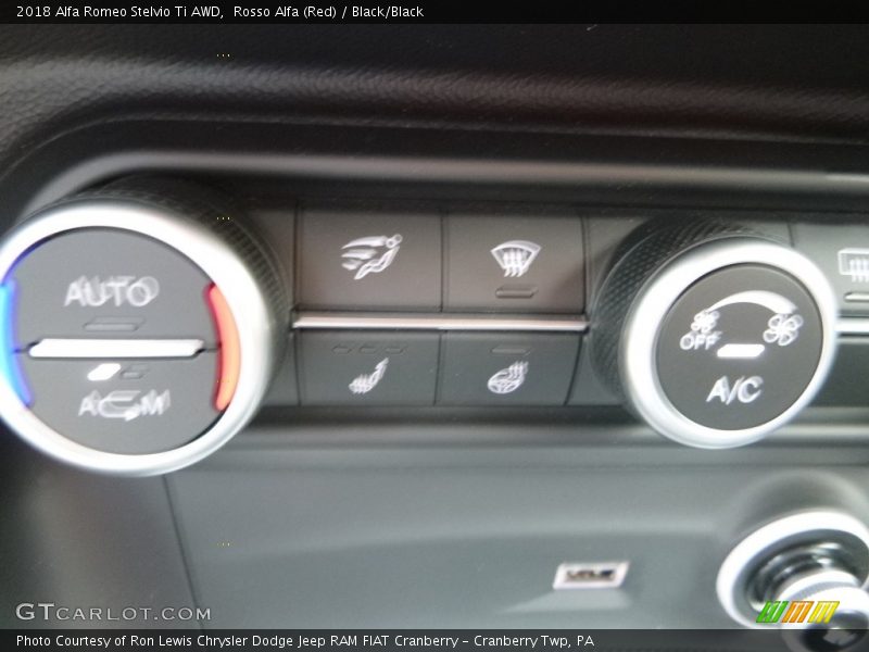 Rosso Alfa (Red) / Black/Black 2018 Alfa Romeo Stelvio Ti AWD