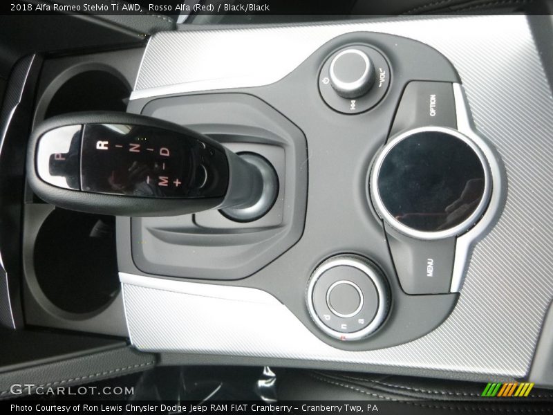 Rosso Alfa (Red) / Black/Black 2018 Alfa Romeo Stelvio Ti AWD