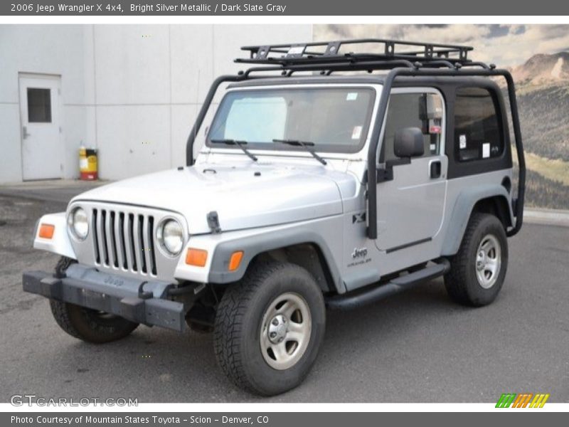 Bright Silver Metallic / Dark Slate Gray 2006 Jeep Wrangler X 4x4