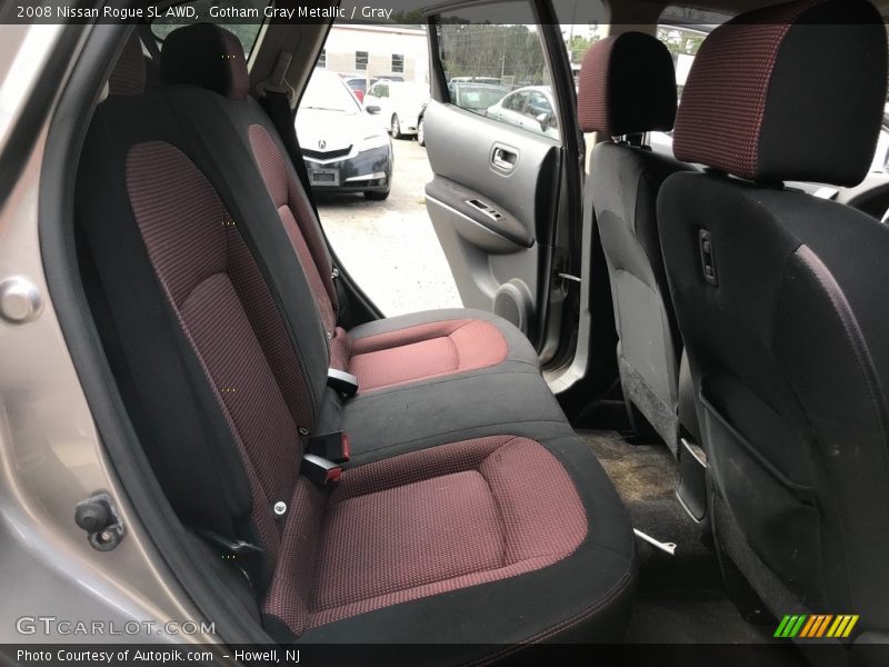 Gotham Gray Metallic / Gray 2008 Nissan Rogue SL AWD