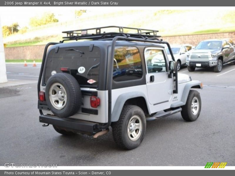 Bright Silver Metallic / Dark Slate Gray 2006 Jeep Wrangler X 4x4