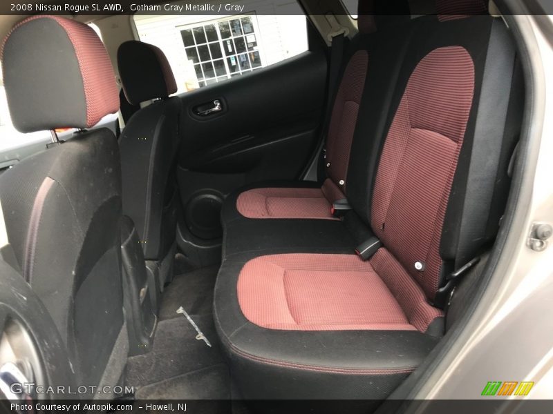 Gotham Gray Metallic / Gray 2008 Nissan Rogue SL AWD