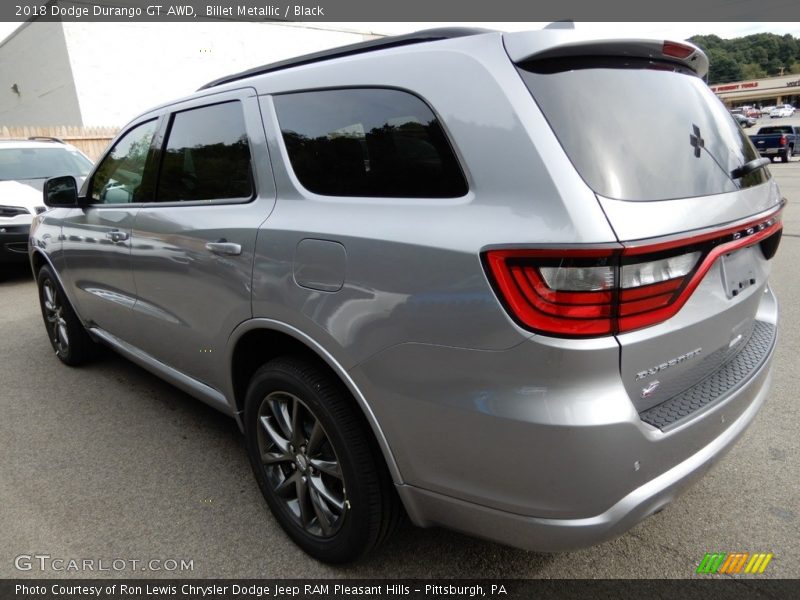 Billet Metallic / Black 2018 Dodge Durango GT AWD