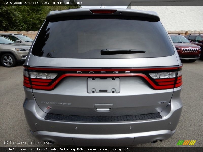 Billet Metallic / Black 2018 Dodge Durango GT AWD