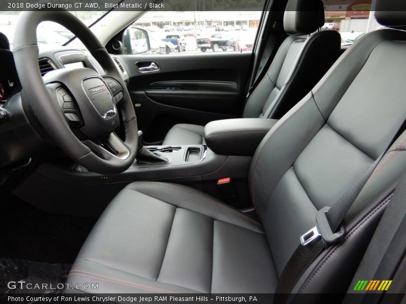 Billet Metallic / Black 2018 Dodge Durango GT AWD