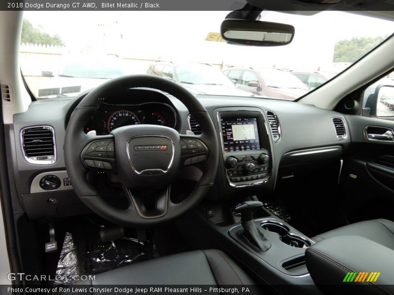 Billet Metallic / Black 2018 Dodge Durango GT AWD