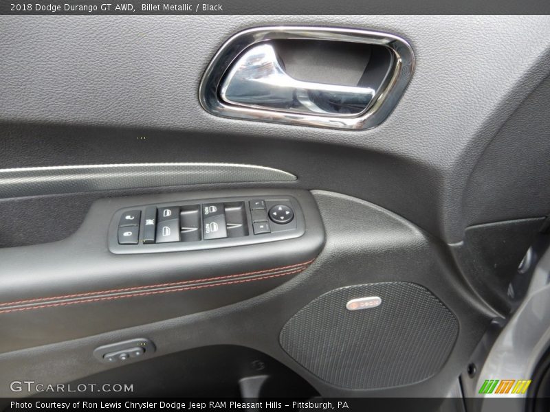 Billet Metallic / Black 2018 Dodge Durango GT AWD