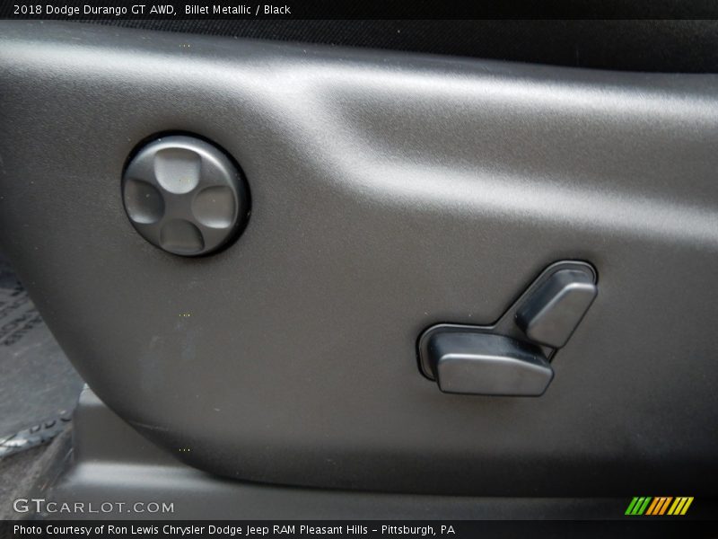 Billet Metallic / Black 2018 Dodge Durango GT AWD