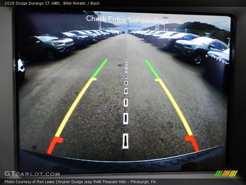 Billet Metallic / Black 2018 Dodge Durango GT AWD