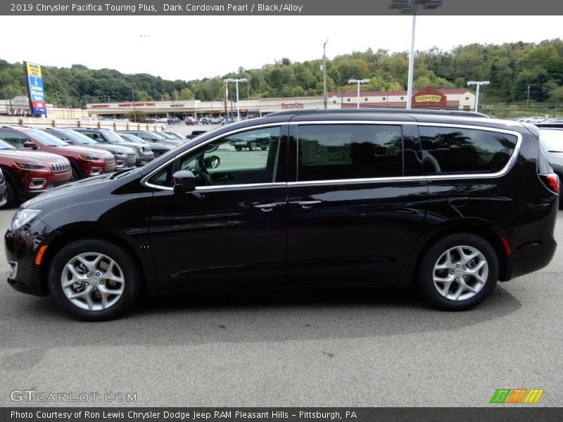 Dark Cordovan Pearl / Black/Alloy 2019 Chrysler Pacifica Touring Plus
