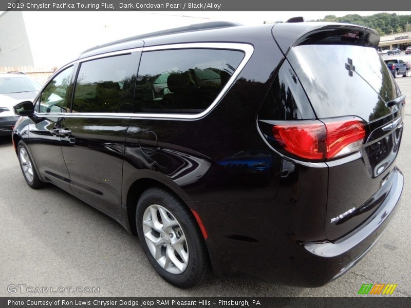 Dark Cordovan Pearl / Black/Alloy 2019 Chrysler Pacifica Touring Plus