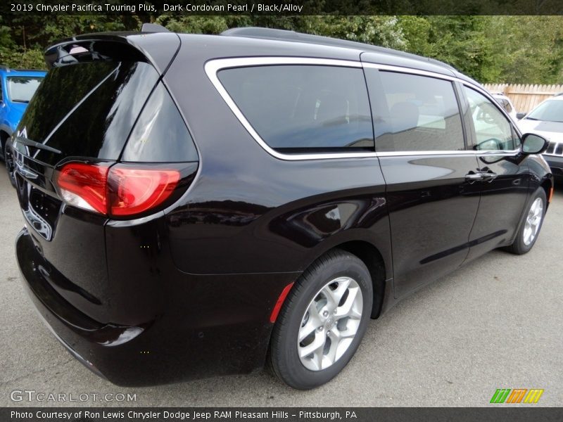 Dark Cordovan Pearl / Black/Alloy 2019 Chrysler Pacifica Touring Plus
