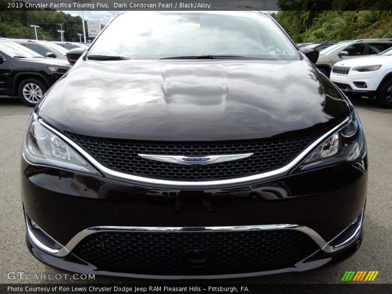 Dark Cordovan Pearl / Black/Alloy 2019 Chrysler Pacifica Touring Plus