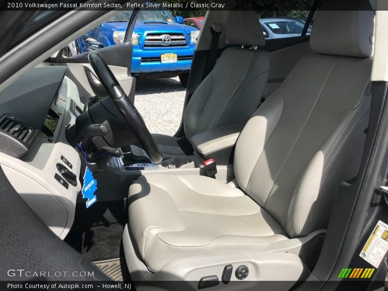 Reflex Silver Metallic / Classic Gray 2010 Volkswagen Passat Komfort Sedan