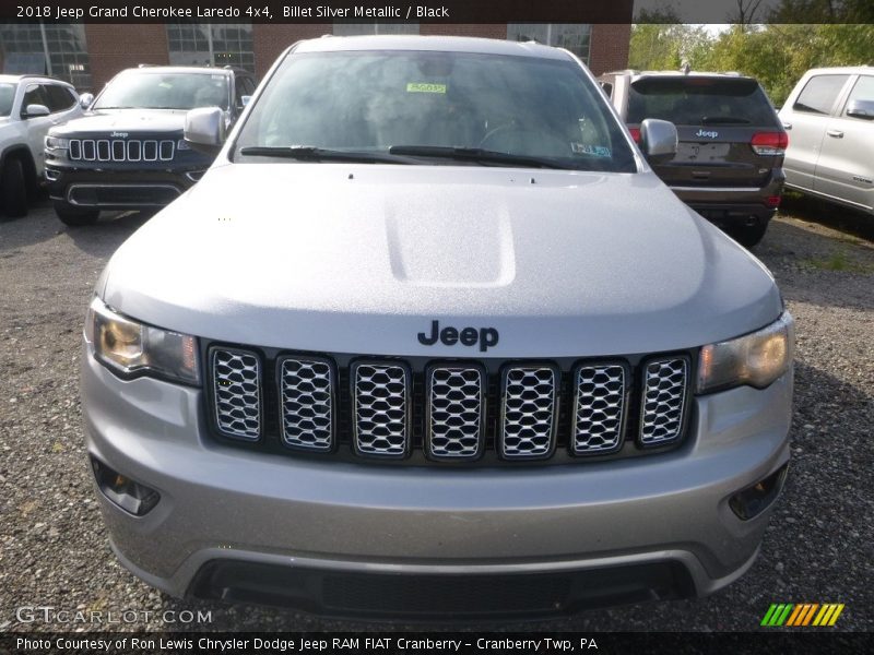 Billet Silver Metallic / Black 2018 Jeep Grand Cherokee Laredo 4x4