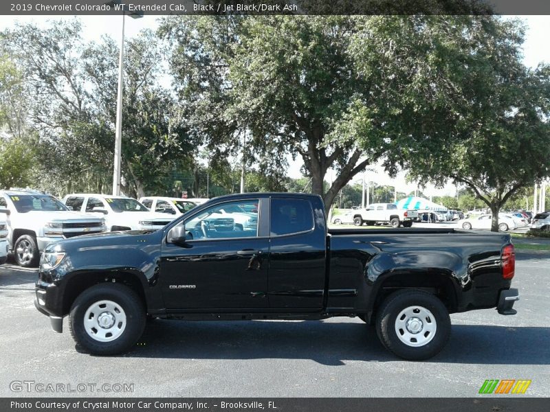 Black / Jet Black/Dark Ash 2019 Chevrolet Colorado WT Extended Cab