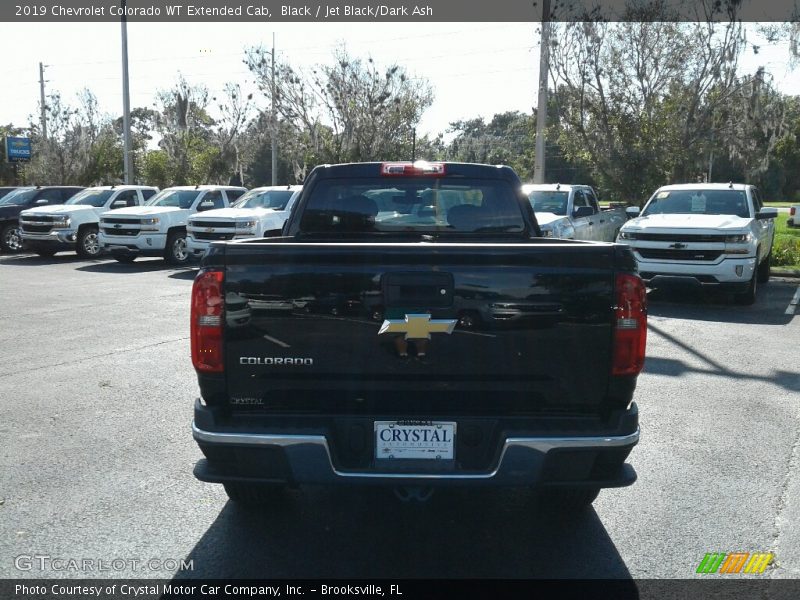 Black / Jet Black/Dark Ash 2019 Chevrolet Colorado WT Extended Cab