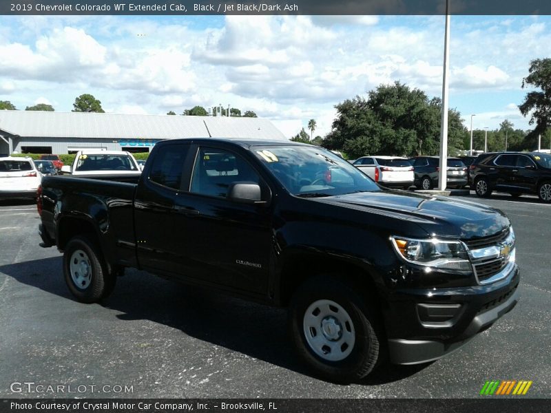 Black / Jet Black/Dark Ash 2019 Chevrolet Colorado WT Extended Cab
