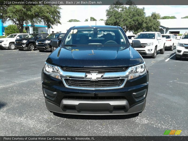 Black / Jet Black/Dark Ash 2019 Chevrolet Colorado WT Extended Cab