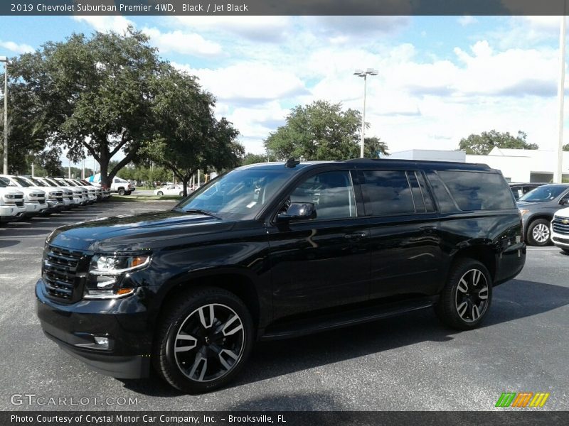 Black / Jet Black 2019 Chevrolet Suburban Premier 4WD