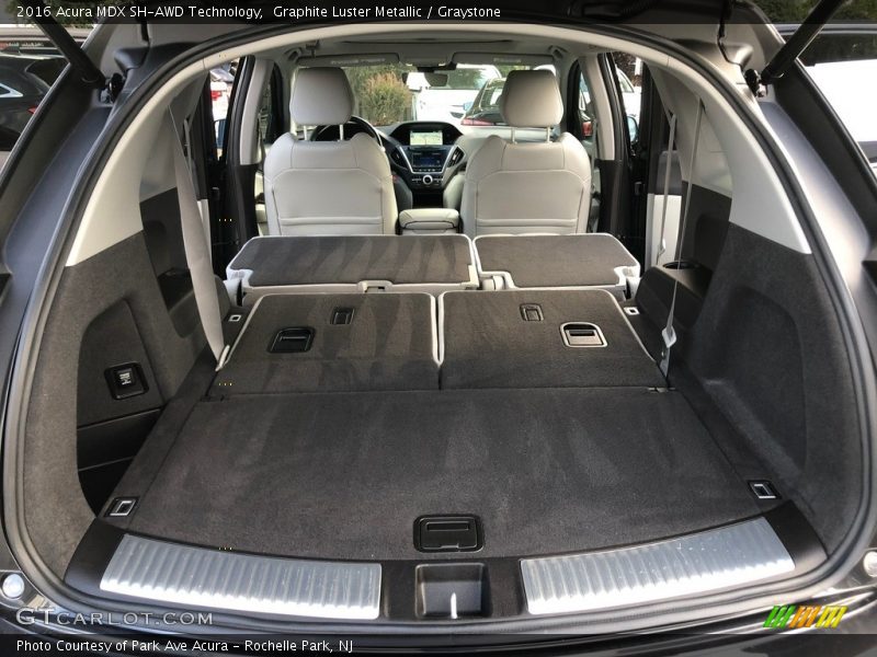 Graphite Luster Metallic / Graystone 2016 Acura MDX SH-AWD Technology