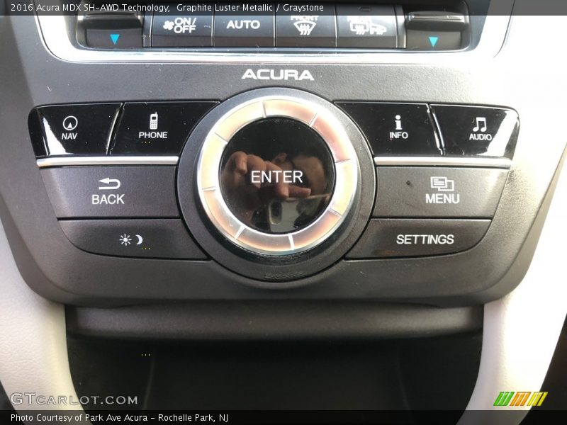 Graphite Luster Metallic / Graystone 2016 Acura MDX SH-AWD Technology