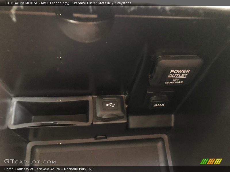 Graphite Luster Metallic / Graystone 2016 Acura MDX SH-AWD Technology