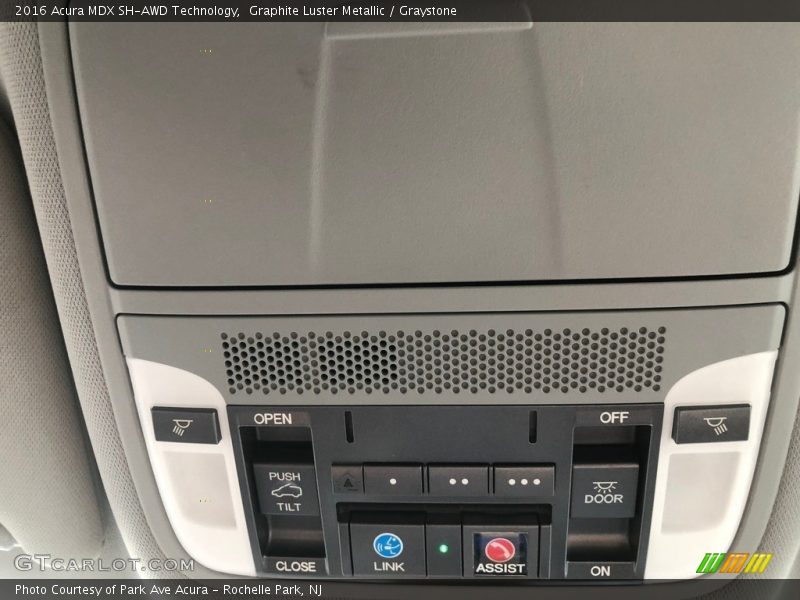 Graphite Luster Metallic / Graystone 2016 Acura MDX SH-AWD Technology