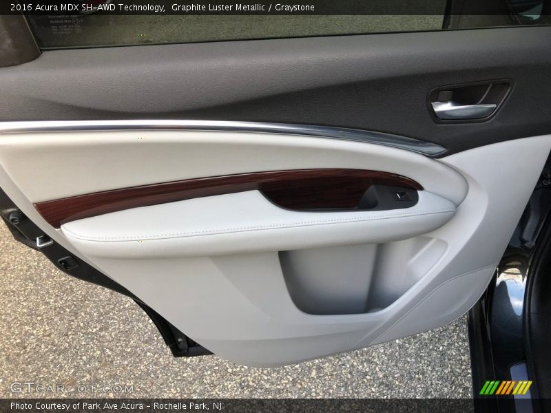 Graphite Luster Metallic / Graystone 2016 Acura MDX SH-AWD Technology