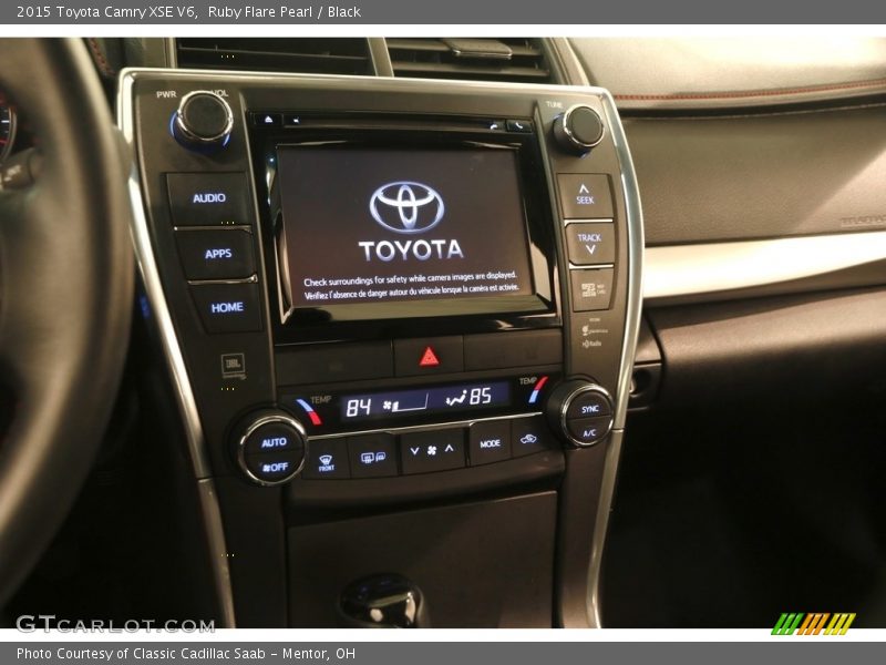 Ruby Flare Pearl / Black 2015 Toyota Camry XSE V6
