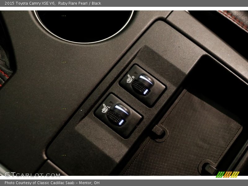 Ruby Flare Pearl / Black 2015 Toyota Camry XSE V6