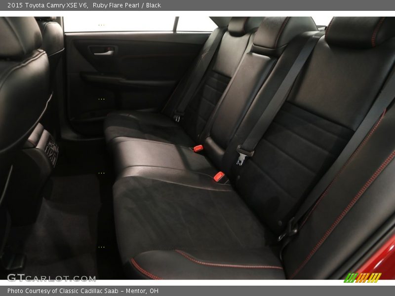 Ruby Flare Pearl / Black 2015 Toyota Camry XSE V6