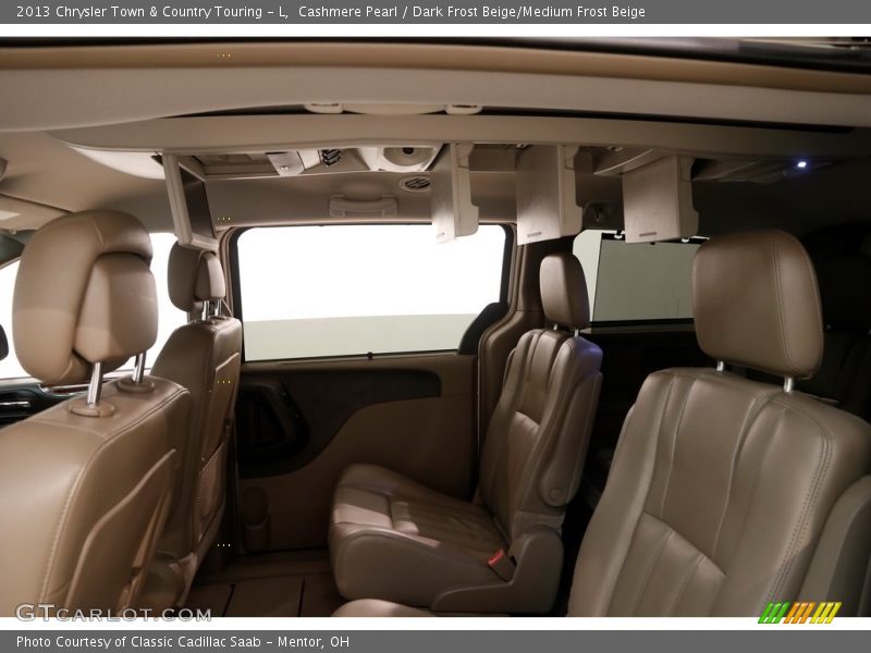 Cashmere Pearl / Dark Frost Beige/Medium Frost Beige 2013 Chrysler Town & Country Touring - L