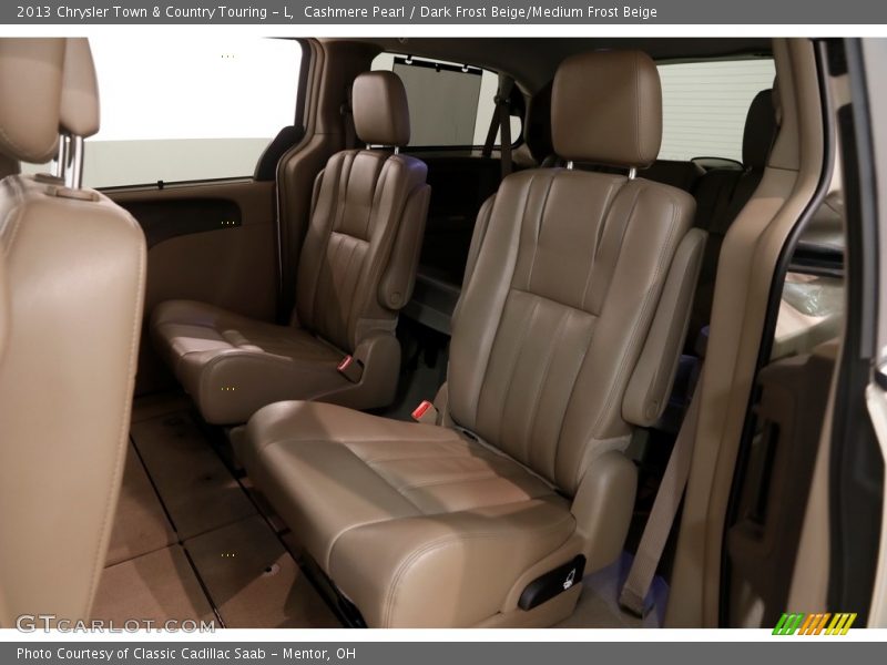 Cashmere Pearl / Dark Frost Beige/Medium Frost Beige 2013 Chrysler Town & Country Touring - L