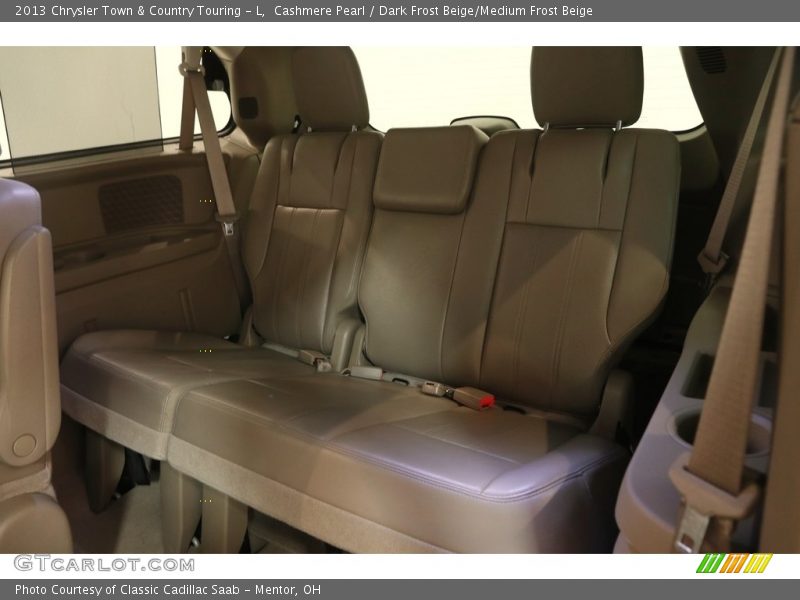 Cashmere Pearl / Dark Frost Beige/Medium Frost Beige 2013 Chrysler Town & Country Touring - L