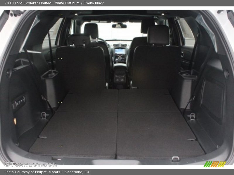 White Platinum / Ebony Black 2018 Ford Explorer Limited