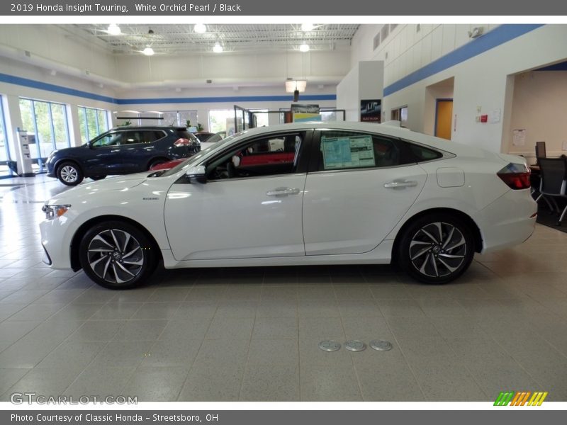 White Orchid Pearl / Black 2019 Honda Insight Touring