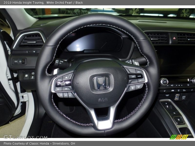 White Orchid Pearl / Black 2019 Honda Insight Touring