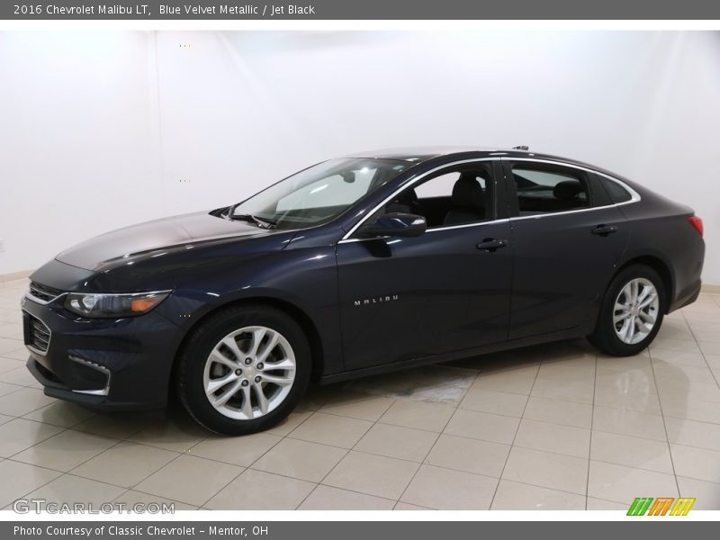Blue Velvet Metallic / Jet Black 2016 Chevrolet Malibu LT