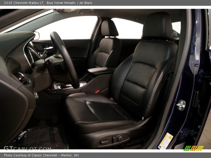 Blue Velvet Metallic / Jet Black 2016 Chevrolet Malibu LT