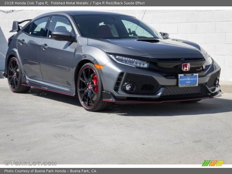 Front 3/4 View of 2018 Civic Type R