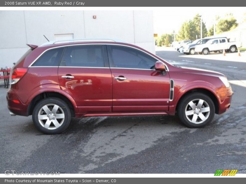 Ruby Red / Gray 2008 Saturn VUE XR AWD