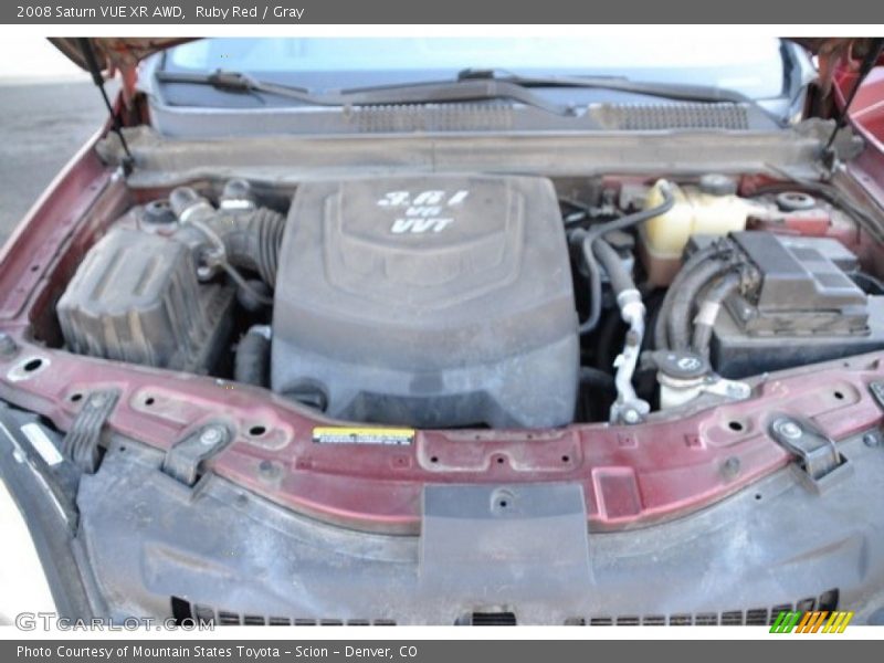 Ruby Red / Gray 2008 Saturn VUE XR AWD