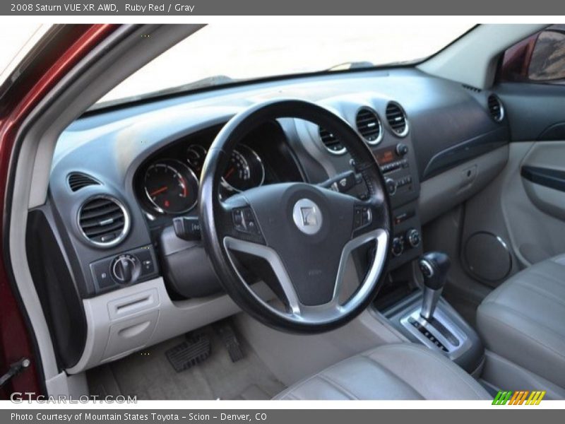 Ruby Red / Gray 2008 Saturn VUE XR AWD