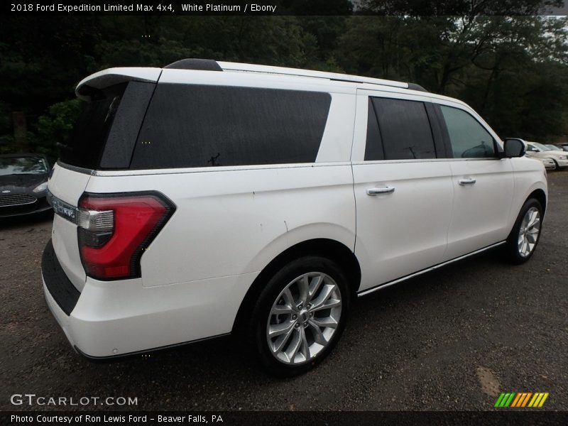 White Platinum / Ebony 2018 Ford Expedition Limited Max 4x4