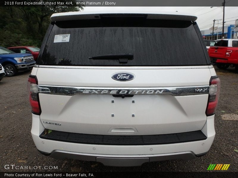 White Platinum / Ebony 2018 Ford Expedition Limited Max 4x4